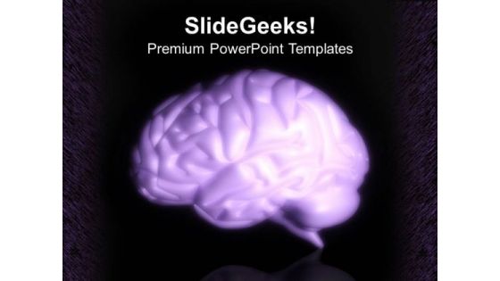 Human Brain Is Very Strong PowerPoint Templates Ppt Backgrounds For Slides 0513