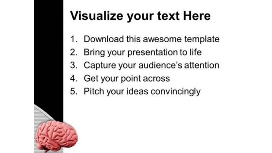 Human Brain Sculpture PowerPoint Templates Ppt Backgrounds For Slides 0713