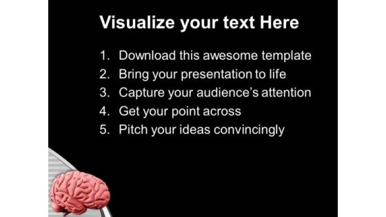 Human Brain Sculpture PowerPoint Templates Ppt Backgrounds For Slides 0713