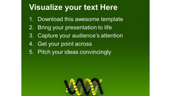 Human Dna Structre Medical Theme PowerPoint Templates Ppt Backgrounds For Slides 0613