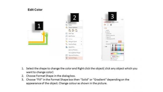 Human Hand Tags For Business Data Verification PowerPoint Template