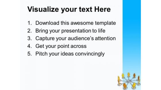 Human Men Connection Teamwork PowerPoint Templates Ppt Backgrounds For Slides 0413