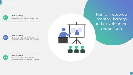 Human Resource Monthly Report Powerpoint Ppt Template Bundles