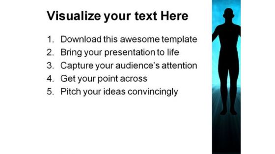 Human Science Technology PowerPoint Themes And PowerPoint Slides 0711