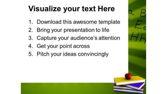 I Love School Education PowerPoint Templates And PowerPoint Themes 1012