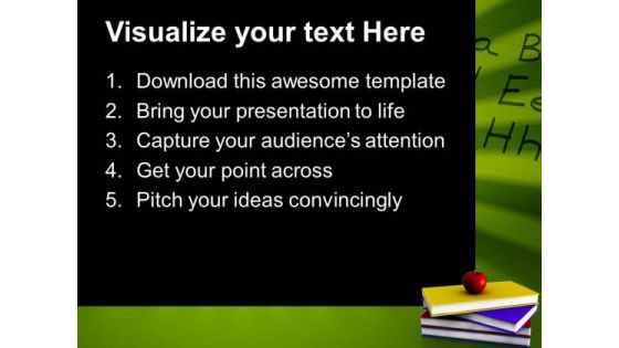 I Love School Education PowerPoint Templates And PowerPoint Themes 1012