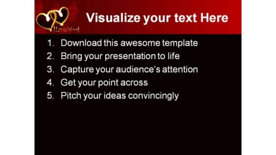 I Love You Wedding PowerPoint Themes And PowerPoint Slides 0911