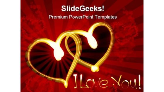I Love You Wedding PowerPoint Themes And PowerPoint Slides 0911