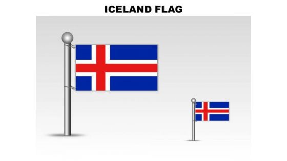Iceland Country PowerPoint Flags