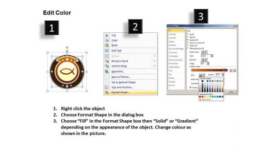 Ichthys Jesus Fish PowerPoint Ppt Packgrounds Ichthys PowerPoint Slides