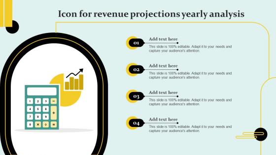 Icon For Revenue Projections Yearly Analysis Pictures Pdf
