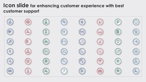 Icon Slide For Enhancing Customer Experience With Best Customer Ppt Example Icon Slide For Enhancing Customer Experience With Best Customer Ppt Example
