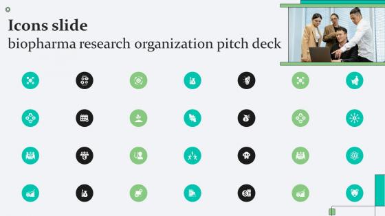 Icons Slide Biopharma Research Organization Pitch Deck