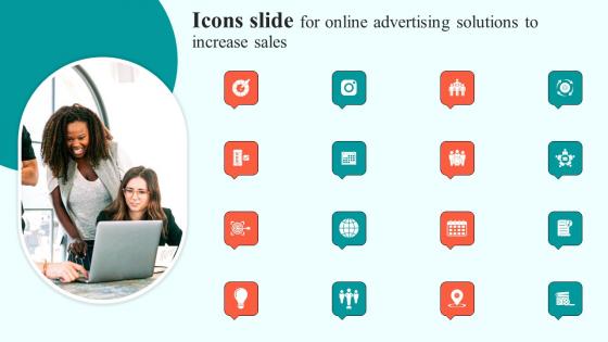 Icons Slide For Online Advertising Solutions To Increase Sales Microsoft Pdf Icons Slide For Online Advertising Solutions To Increase Sales Microsoft Pdf