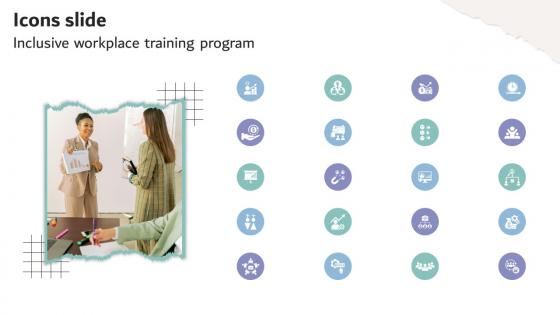 Icons Slide Inclusive Workplace Training Program DTE SS V