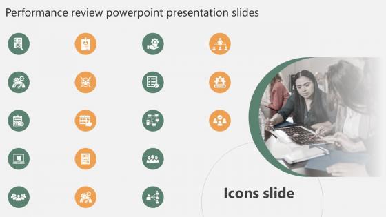 Icons Slides Performance Review Powerpoint Presentation Slides PPT Sample SS