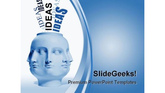 Idea01 Business PowerPoint Background And Template 1210