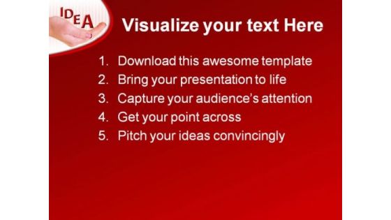 Idea01 Business PowerPoint Templates And PowerPoint Backgrounds 0211