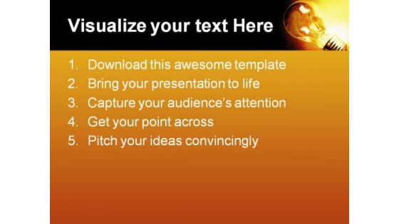 Idea02 Business PowerPoint Template 0810