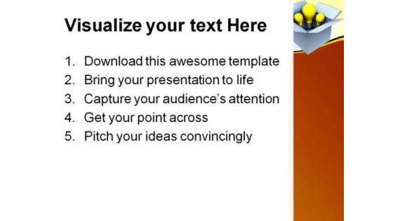 Idea Box Business PowerPoint Themes And PowerPoint Slides 0311
