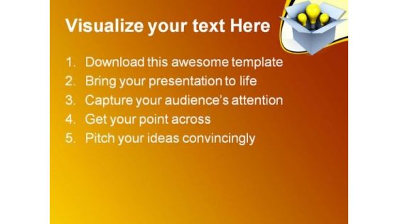 Idea Box Business PowerPoint Themes And PowerPoint Slides 0311