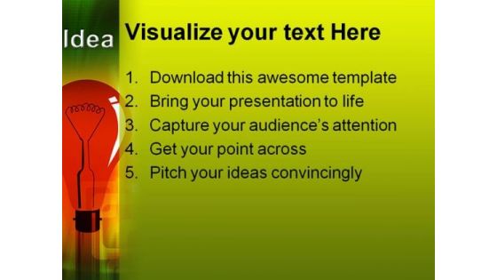 Idea Business PowerPoint Templates And PowerPoint Backgrounds 0411