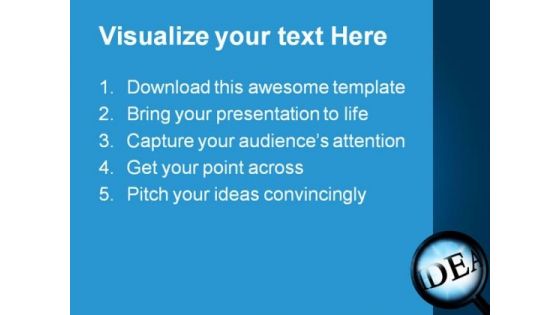 Idea Business PowerPoint Templates And PowerPoint Backgrounds 0511