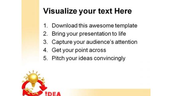 Idea Business PowerPoint Themes And PowerPoint Slides 0711