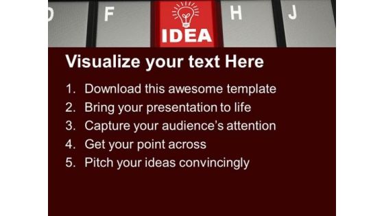 Idea Concept Business PowerPoint Templates And PowerPoint Themes 1112