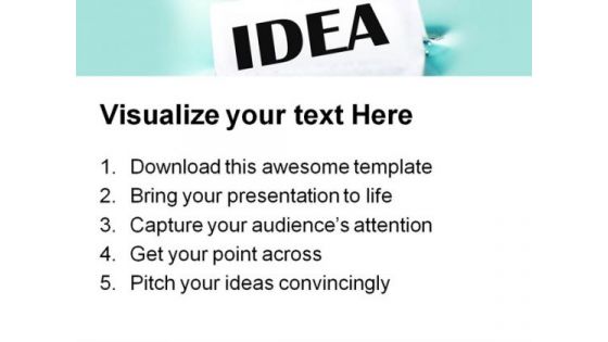 Idea Concept Future PowerPoint Templates And PowerPoint Backgrounds 0211