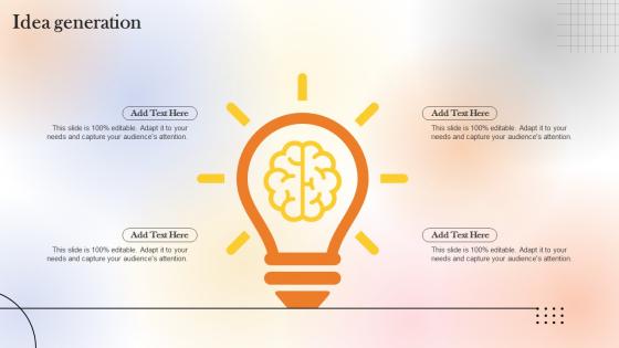 Idea Generation Web Designing Platform Fundraising Pitch Deck Demonstration Pdf