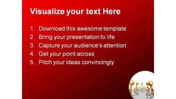 Idea Meeting Business PowerPoint Templates And PowerPoint Backgrounds 0611