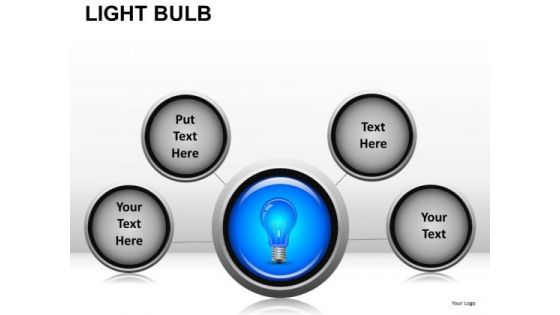 Idea Network Light Bulb PowerPoint Slides And Ppt Diagram Templates