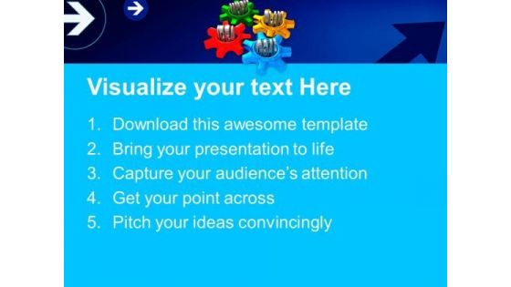 Idea Work Plan Goal Gearwheels PowerPoint Templates And PowerPoint Themes 0912