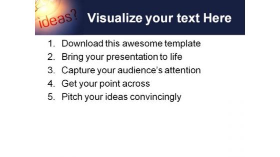 Ideas Business PowerPoint Template 0610