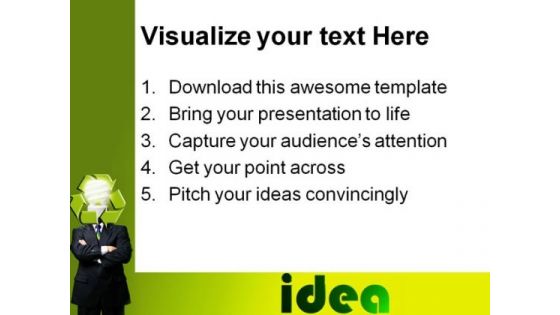Ideas In The New Business PowerPoint Templates And PowerPoint Backgrounds 0211