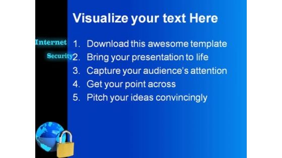 Identity Security PowerPoint Template 1110