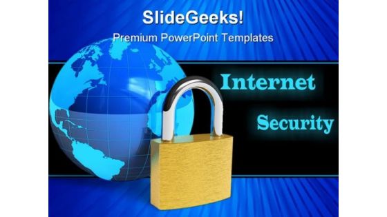 Identity Security PowerPoint Template 1110