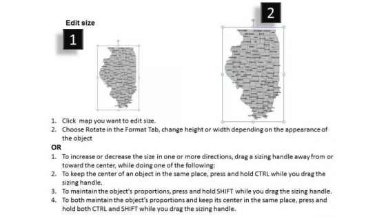 Illinois PowerPoint Maps