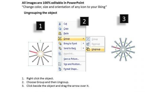 Illustration Of Art Symbol With Pencils Ppt How To Develop Business Plan PowerPoint Templates