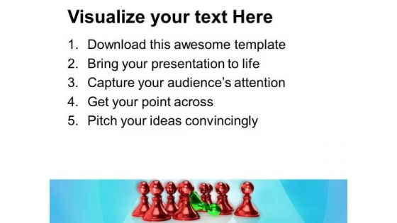 Illustration Of Chess Game PowerPoint Templates Ppt Backgrounds For Slides 0213