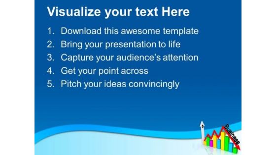 Illustration Of Declining Business Graph PowerPoint Templates Ppt Backgrounds For Slides 0413
