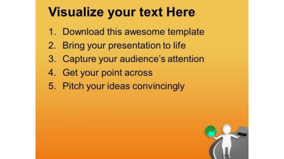 Illustration Of Global Business PowerPoint Templates Ppt Backgrounds For Slides 0313