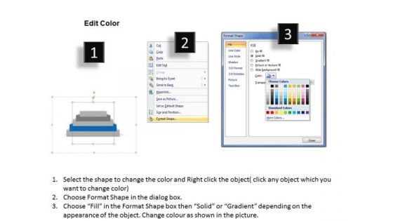 Illustration Of Sequence Steps Ppt Writing Business Plan Template PowerPoint Slides