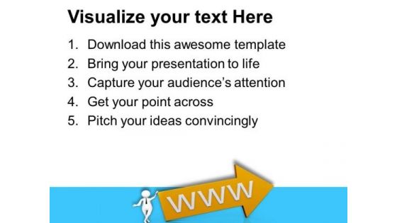 Illustration Of World Wide Web PowerPoint Templates Ppt Backgrounds For Slides 0813