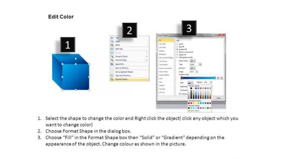 Image Isolated Man Pushing 3d Blocks PowerPoint Slides And Ppt Diagram Templates