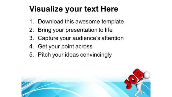 Image Of A Man Searching For Job PowerPoint Templates Ppt Backgrounds For Slides 0813