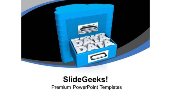 Image Of Almirah With Drawer PowerPoint Templates Ppt Backgrounds For Slides 0713