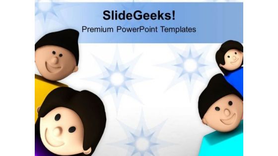 Image Of Happy Family PowerPoint Templates Ppt Backgrounds For Slides 0713