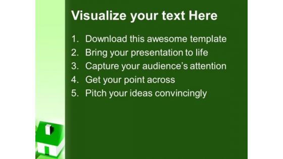 Image Of House With Yard Teamwork PowerPoint Templates Ppt Backgrounds For Slides 0213